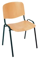 ALBA konferenční židle IMPERIA dřevěná buk/černá