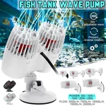 25W 20000L/H 800M 360 ° Adjustable Wave Pump Powerful Quiet Strong Suction Cup Silent Tank Fish Aquarium