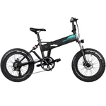 [EU Direct] FIIDO M1 Pro 12.8Ah 48V 500W 20 Inches Folding Moped Bicycle 130KM Mileage Range Mechanical Disc Brake Elect