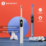 BEHEART W1 Sonic Electric Toothbrushes Touchscreen Whiten Intelligent Toothbrush for Adult Original Brush Tips Replaceme