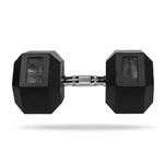 Gymbeam hexagonalna jednorucka čierna 25kg