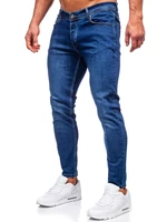 Tmavě modré pánské džíny slim fit Bolf R921
