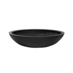 Květináč Jumbo Bowl, barva černá, více velikostí - PotteryPots Velikost: L - v. 27 cm, ⌀ 110 cm