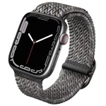 Remienok Uniq Aspen Designer Edition na Apple Watch 42/44/45mm (UNIQ-45MM-ASPDEPGRY) sivý řemínek pro Apple Watch • materiál tkaný nylon • měkký a pro