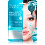 Eveline Cosmetics Hyaluron Moisture Pack super hydratační zklidňující textilní maska 1 ks