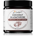 Dr. Feelgood Organic Coconut in a Bathrobe cukrový peeling s kokosovým olejem 120 ml