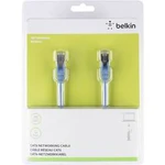 Síťový kabel RJ45 Belkin A3L981BT15MBLHS, CAT 6, S/FTP, 15.00 m, modrá