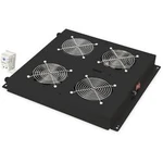 Větrák pro datové skříně Digitus DN-19 FAN-2-B-N, velikost racku (HE) 1 HE, 19 palec