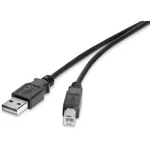 USB 2.0 kabel Renkforce RF-4463067, 50.00 cm, černá