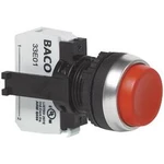 Tlačítko BACO L21AB01A (BAL21AB01A), 22,3 mm, 600 V, 10 A, šroubovací, červená