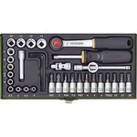 Sada nástrčných klíčů Proxxon Industrial 23080, 1/4" (6,3 mm), 36dílná
