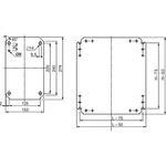 Plný montážní panel 800X600 Schneider Electric NSYMM86