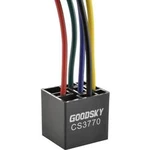 Patice pro relé Goodsky GRL CS3770, 1x přepínací kontakt s LED