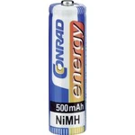 Akumulátor Conrad energy, NiMH, AAA, 500 mAh, 4 ks