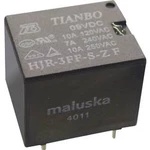 Miniaturní relé Tianbo Electronics HJR-3FF-06VDC-S-ZF, 15 A , 30 V/DC/ 250 V/AC , 2770 VA/ 240 W