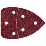 Univerzální brusný papír Wolfcraft 3136000 na suchý zip, s otvory, Zrnitost 40, (d x š) 139 mm x 98 mm, 6 ks