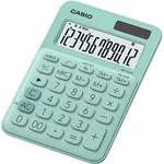 Casio MS-20UC-GN stolní kalkulačka zelená Displej (počet míst): 12 solární napájení, na baterii (š x v x h) 105 x 23 x 149.5 mm