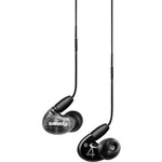 Špuntová sluchátka Shure AONIC 4 SE42HYBK+UNI-EFS, černá