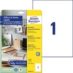 Avery-Zweckform LR3478-10 etikety 210 x 297 mm recyklovaný papír bílá 10 ks permanentní univerzální etikety 10 Blatt A4