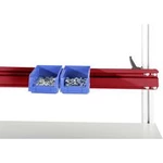Manuflex LZ8322.3003 ESD-boxy Nosná kolejnice pro Alu-Aufbauportal, v rubínově červená RAL 3003, Šxhxv = 1496 x 2 x 100 mm