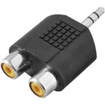 Jack / cinch audio adaptér LogiLink CA1001, černá