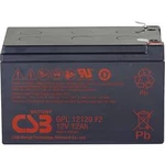 Olověný akumulátor CSB Battery GPL 12120 GPL12120F2, 12 Ah, 12 V