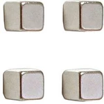 Franken HMN1010 neodymový magnet, (š x v x h) 10 x 10 x 10 mm, krychle, stříbrná, 4 ks