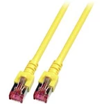 Síťový kabel RJ45 EFB Elektronik K5511.1, CAT 6, S/FTP, 1.00 m, žlutá