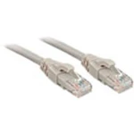 Síťový kabel RJ45 LINDY 48009, CAT 6, U/UTP, 20.00 m, šedá