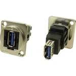 XLR adaptér USB A zásuvka 3.0 na USB A zásuvka 3.0 adaptér, vestavný Cliff CP30205NM 1 ks