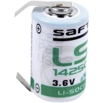 Speciální typ baterie 1/2 AA pájecí špička ve tvaru U lithiová, Saft LS 14250 CLG, 1200 mAh, 3.6 V, 1 ks