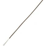 TRU COMPONENTS 1567216 opletenie / lanko LiY 1 x 0.50 mm² hnedá 25 m