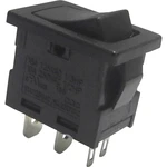 TRU COMPONENTS kolískový spínač TC-R13-66L-02 250 V/AC 6 A 1x vyp/zap  s aretáciou 1 ks