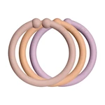 BIBS Loops krúžky blush/peach/dusky lilac