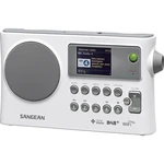 Sangean WFR-28C internetové prenosné rádio DAB+, FM AUX, internetové rádio, USB  DLNA biela