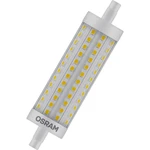 OSRAM 4058075432550 LED  En.trieda 2021 E (A - G) R7s valcovitý tvar 15 W = 125 W teplá biela (Ø x d) 29 mm x 118 mm  1