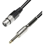 Paccs  audio káblový adaptér [1x jack zástrčka 6,35 mm - 1x XLR zásuvka] 3.00 m čierna