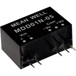 Mean Well MDD01L-15 DC / DC menič napätia, modul   34 mA 1 W Počet výstupov: 2 x