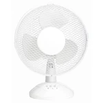 Basetech  stolný ventilátor 30 W (Ø x v) 270 mm x 460 mm biela