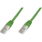 Digitus DK-1617-010/G RJ45 sieťové káble, prepojovacie káble CAT 6 U/UTP 1.00 m zelená  1 ks