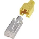 Hirose Electronic  Konektor RJ45, tienený CAT5e HRS8GE10 zástrčka, rovná  Počet pólov: 8P8C  žltá 10 ks