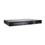 ABUS  19" sieťový switch 16 portů  funkcia PoE