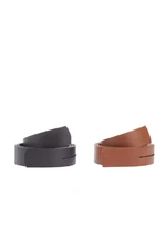 Cintura da donna Trendyol TWOSS22KE00042/Black-tan
