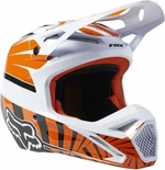 FOX V1 Goat Dot/Ece Helmet Orange Flame S Casco