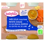 BABYBIO bio sladká kukurica, sladké zemiaky a quinoa