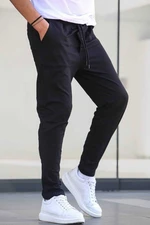 Madmext Navy Blue Basic Men's Sweatpants 5474