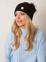 Black Women's Cap by RUE PARIS