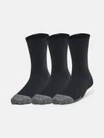 Under Armour Socks UA Heatgear 3pk Crew Yth-BLK - unisex