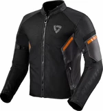 Rev'it! Jacket GT-R Air 3 Black/Neon Orange 2XL Textildzseki