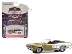 1971 Plymouth Barracuda 383 Convertible Tawny Gold Metallic and White (Lot 1071) Barrett Jackson "Scottsdale Edition" Series 13 1/64 Diecast Model Ca